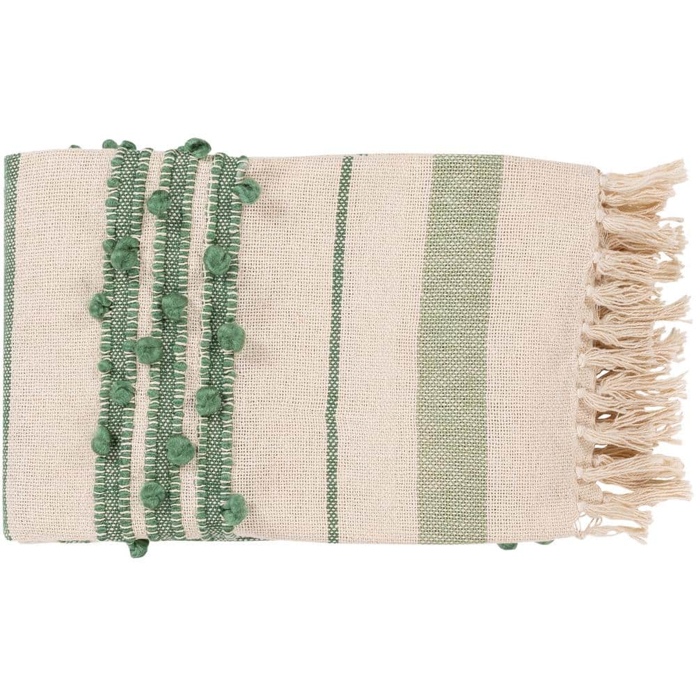 Livabliss Strydom Green Throw Blanket S00161023046 - The