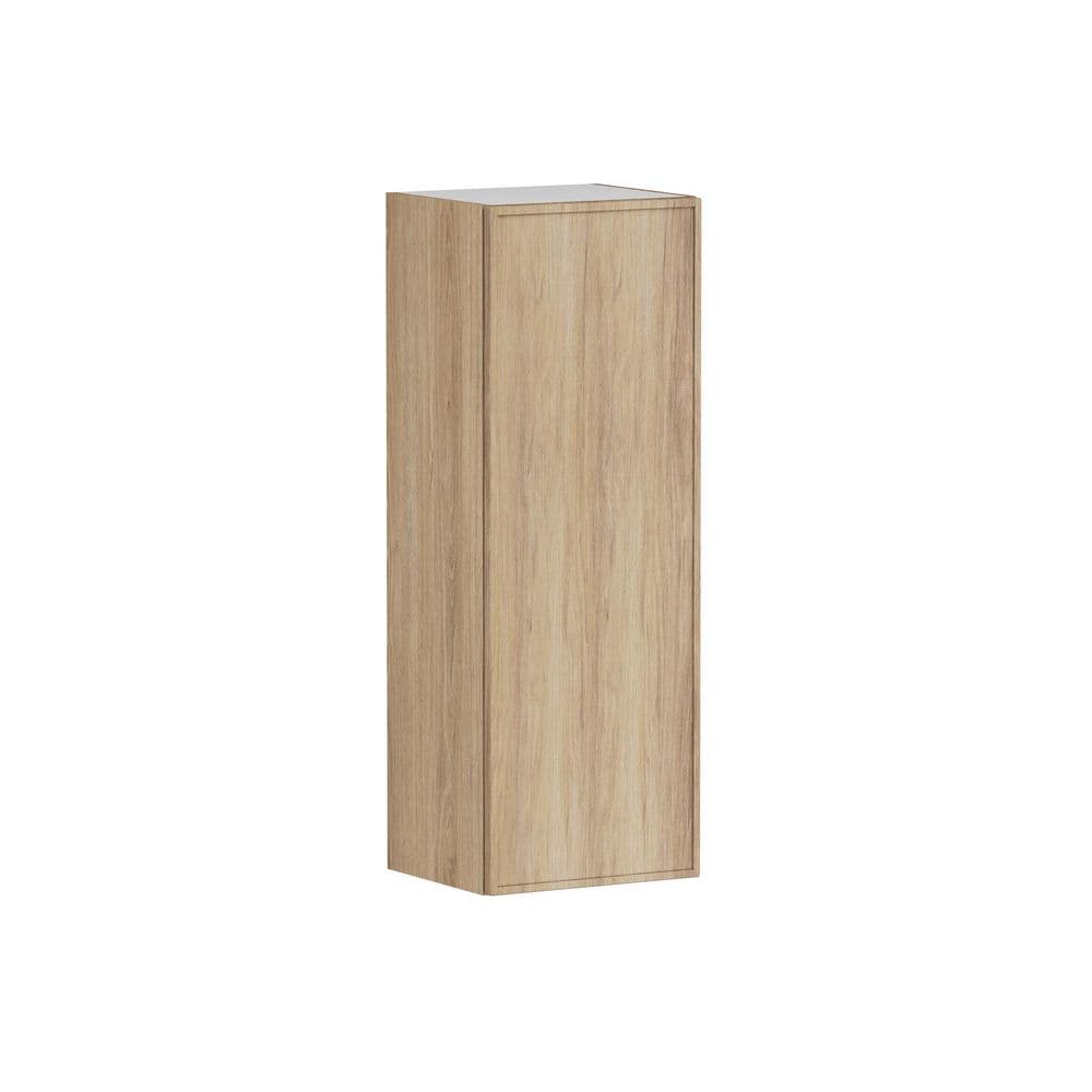 Designer Series Renly 15 in. W x 12 in. D x 42 in. H Assembled Slim Shaker Wall Kitchen Cabinet in Sandstone price history on PriceWatchPro