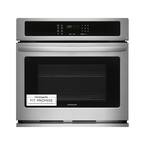 30 in. Single Electric wall Oven Self-Cleaning in Stainless Steel