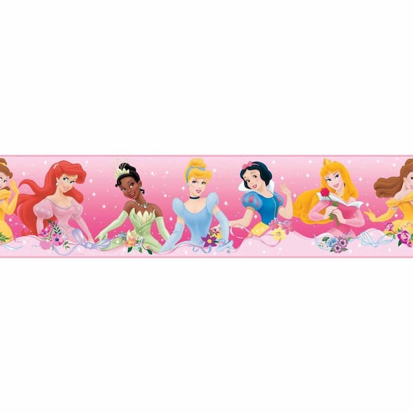 RoomMates Disney Princess Dream From the Heart Peel and Stick Wallpaper Border