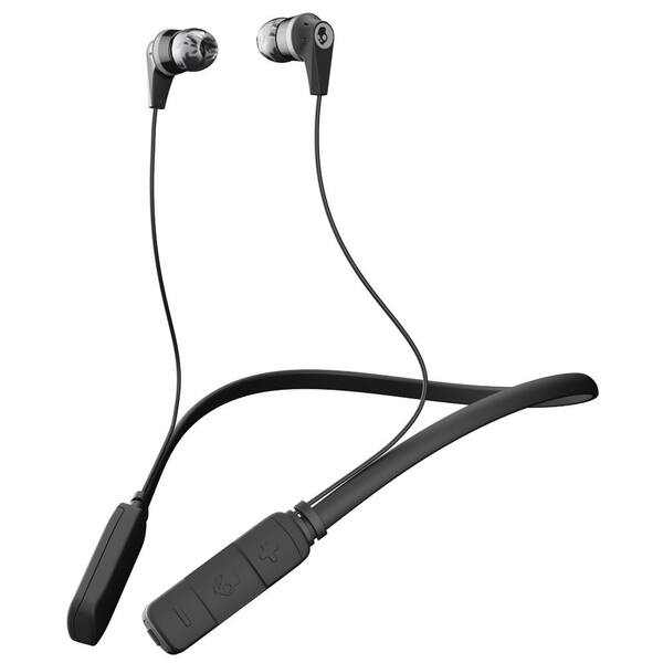 Skullcandy Ink'd Bluetooth Wireless Earbuds with Mic in Black/Gray