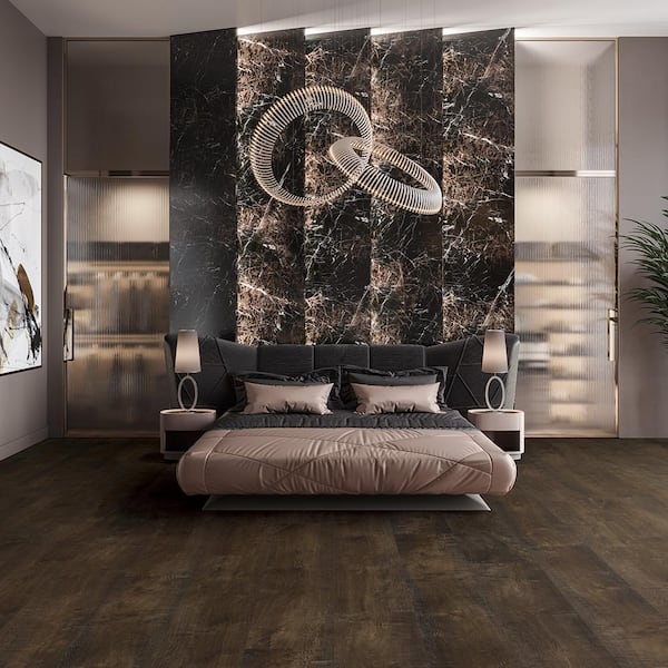 French Oak Belle Haven 20 MIL x 9 in. W x 60 in. L Waterproof Loose Lay Luxury Vinyl Plank Flooring (22.6 sq. ft./Case)