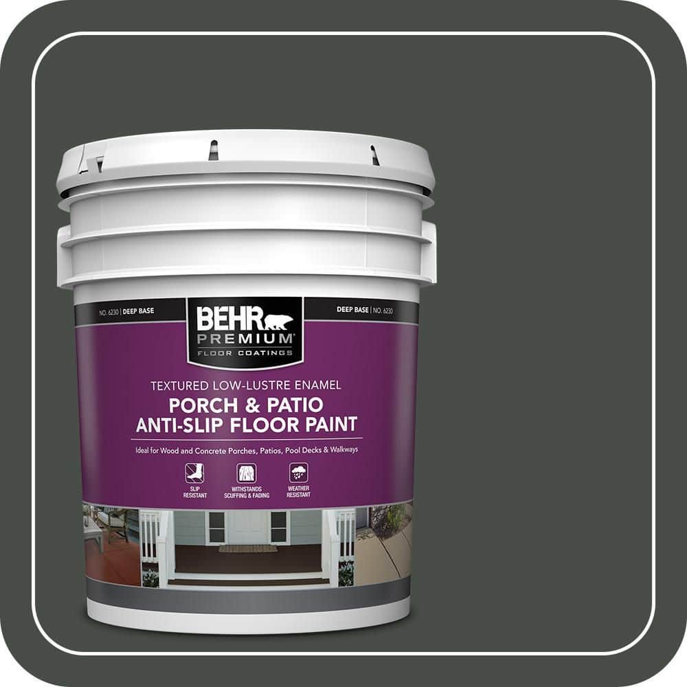 5 gal. #PPF-55 Forest Floor Textured Low-Lustre Enamel Interior/Exterior Porch and Patio Anti-Slip Floor Paint price history on PriceWatchPro