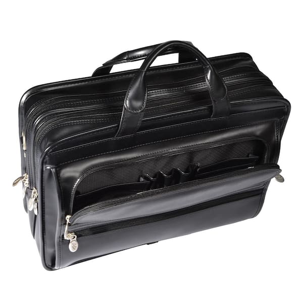 ELSTON  15” Nylon Dual-Compartment Laptop Briefcase – McKleinUSA