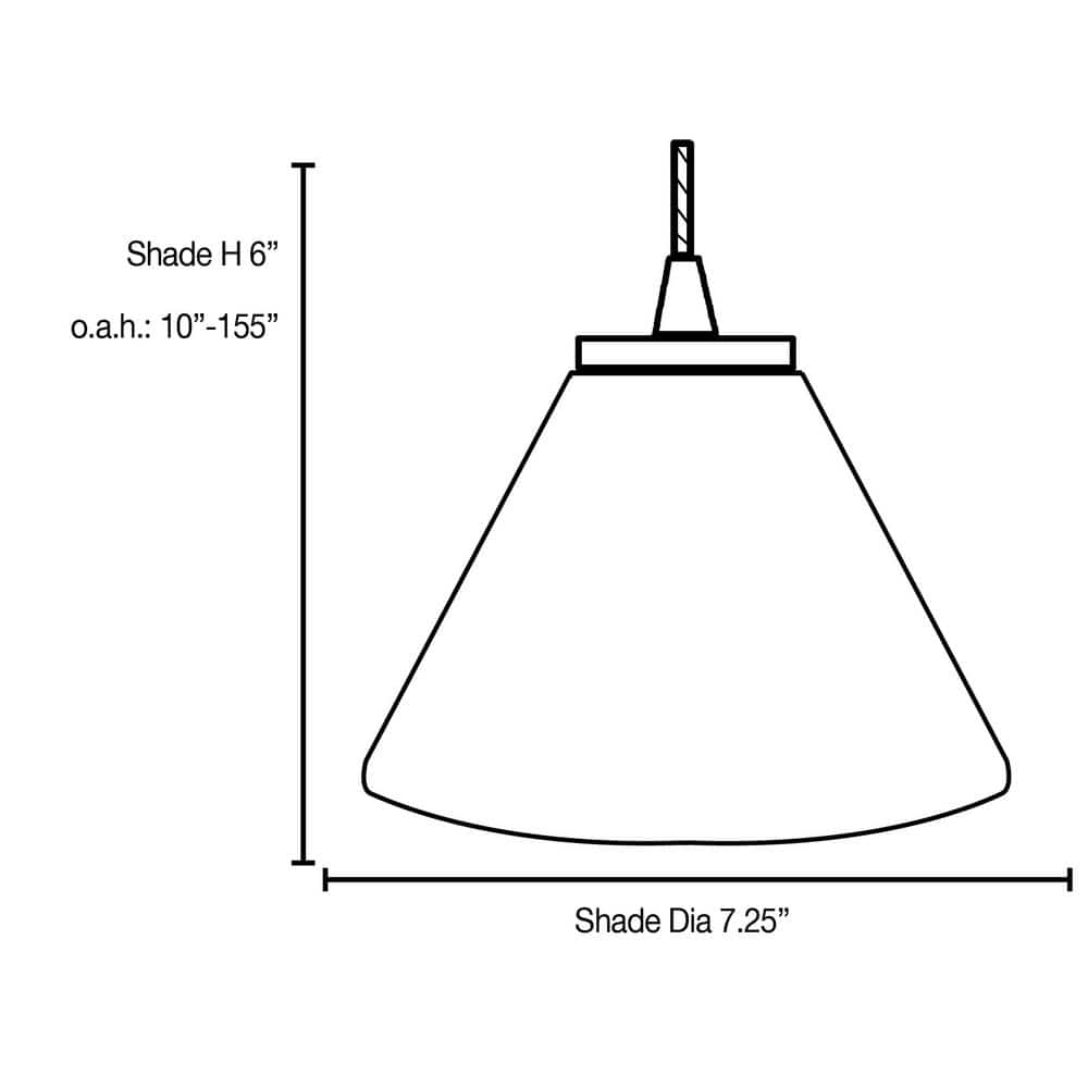 Oil Rubbed Bronze and Cobalt Glass Pendant Light