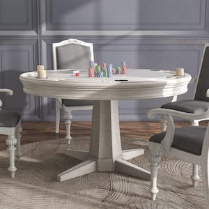 Sephus Poker Game Table in White