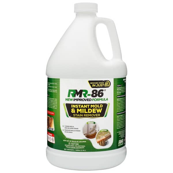 Photo 1 of RMR-86 Instant Mold and Mildew Stain Remover Spray - Scrub Free Formula, 1 Gallon
