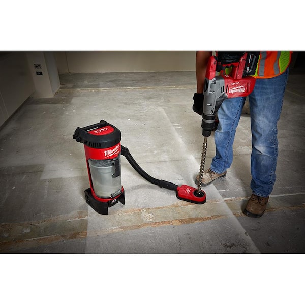 Milwaukee - M18 Fuel 18-Volt Lithium-Ion Brushless Cordless 1 Gal. 3-in-1 Backpack Vacuum Kit and One 8.0 Ah Battery and Accessories