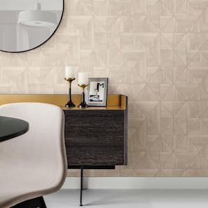 Cheverny Grey Wood Tile Grey Wallpaper Sample