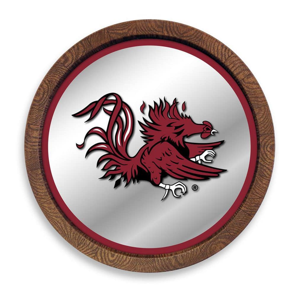 The FanBrand 20 in. South Carolina Gamecocks Mascot "Faux" Barrel Top