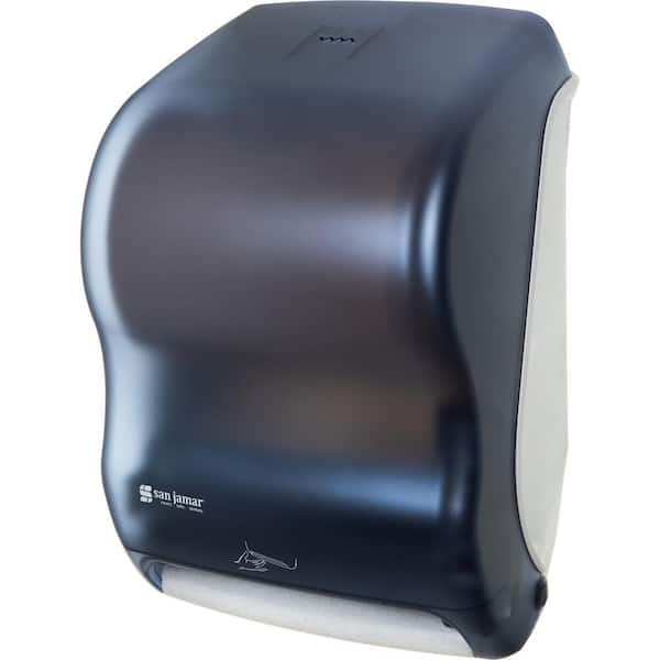 San Jamar Classic Smart System with IQ Sensor Commercial Artic Blue Plastic Paper Towel Dispenser