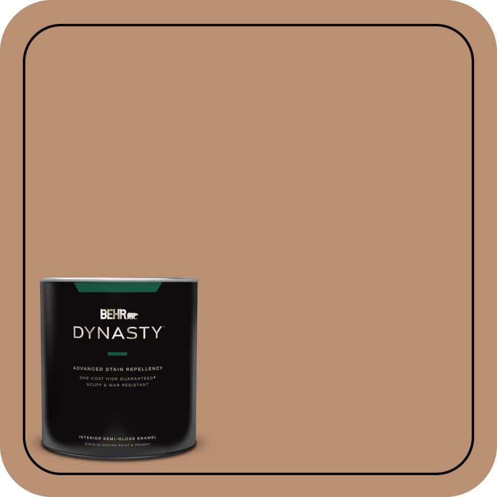 1 qt. #S230-5 Sugar Maple One-Coat Hide Semi-Gloss Enamel Interior Stain-Blocking Paint and Primer price history on PriceWatchPro