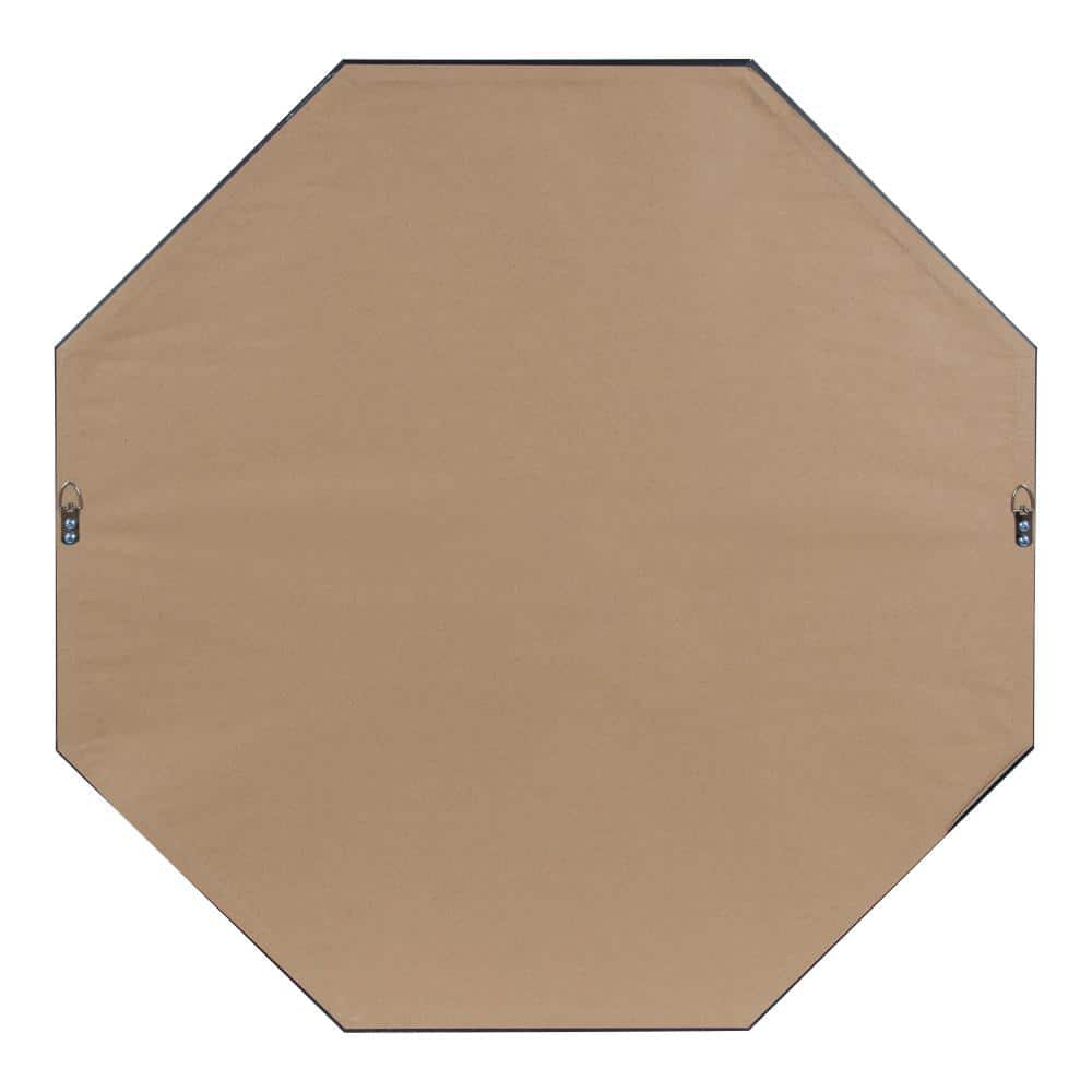 CalderOct 31.5" Gold Geometric Polished Wall Mirror