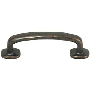 Riverstone 8 in. Center-to-Center Antique Copper Bar Pull Cabinet Pull