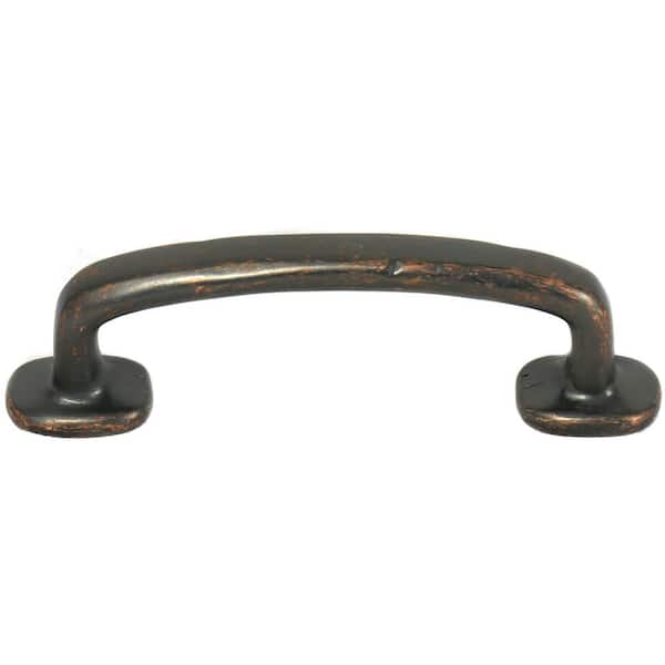 Riverstone 8 in. Center-to-Center Antique Copper Bar Pull Cabinet Pull