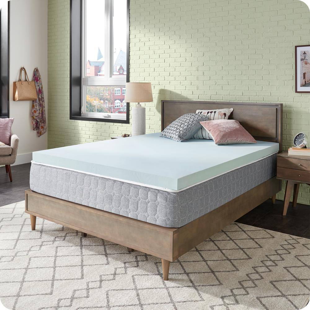 Dreamlife 3 in. King Gel Memory Foam Mattress Topper