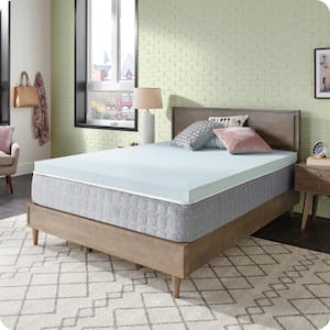 Dreamlife 3 in. Twin Gel Memory Foam Mattress Topper