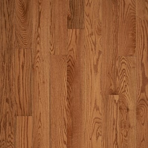 Plano Low Gloss Marsh Oak 3/4 in. Th x 5 in. W Smooth Solid Hardwood Flooring (23.5 sq.ft./ctn)