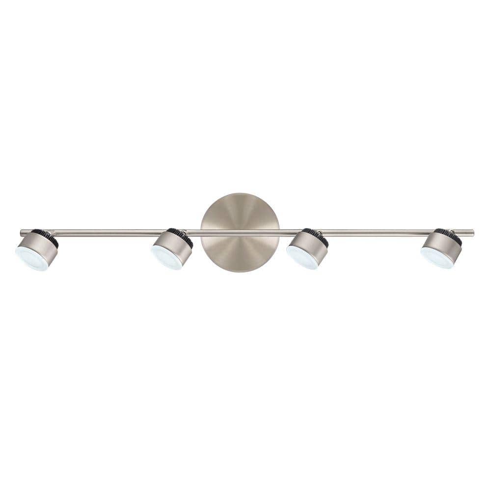 Eglo Armento 1 Collection 30.71 in. W 4-Light Satin Nickel