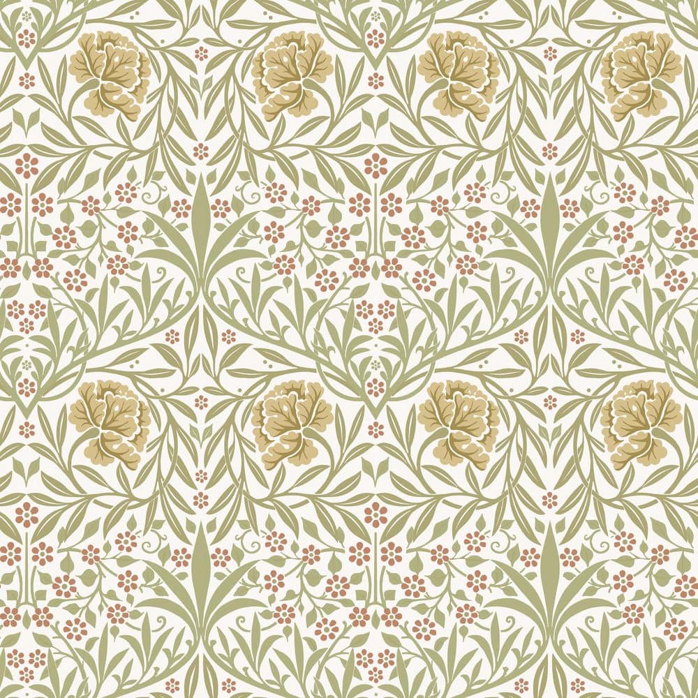 Oxford Union Yellow Floral Vines Wallpaper Sample price history on PriceWatchPro