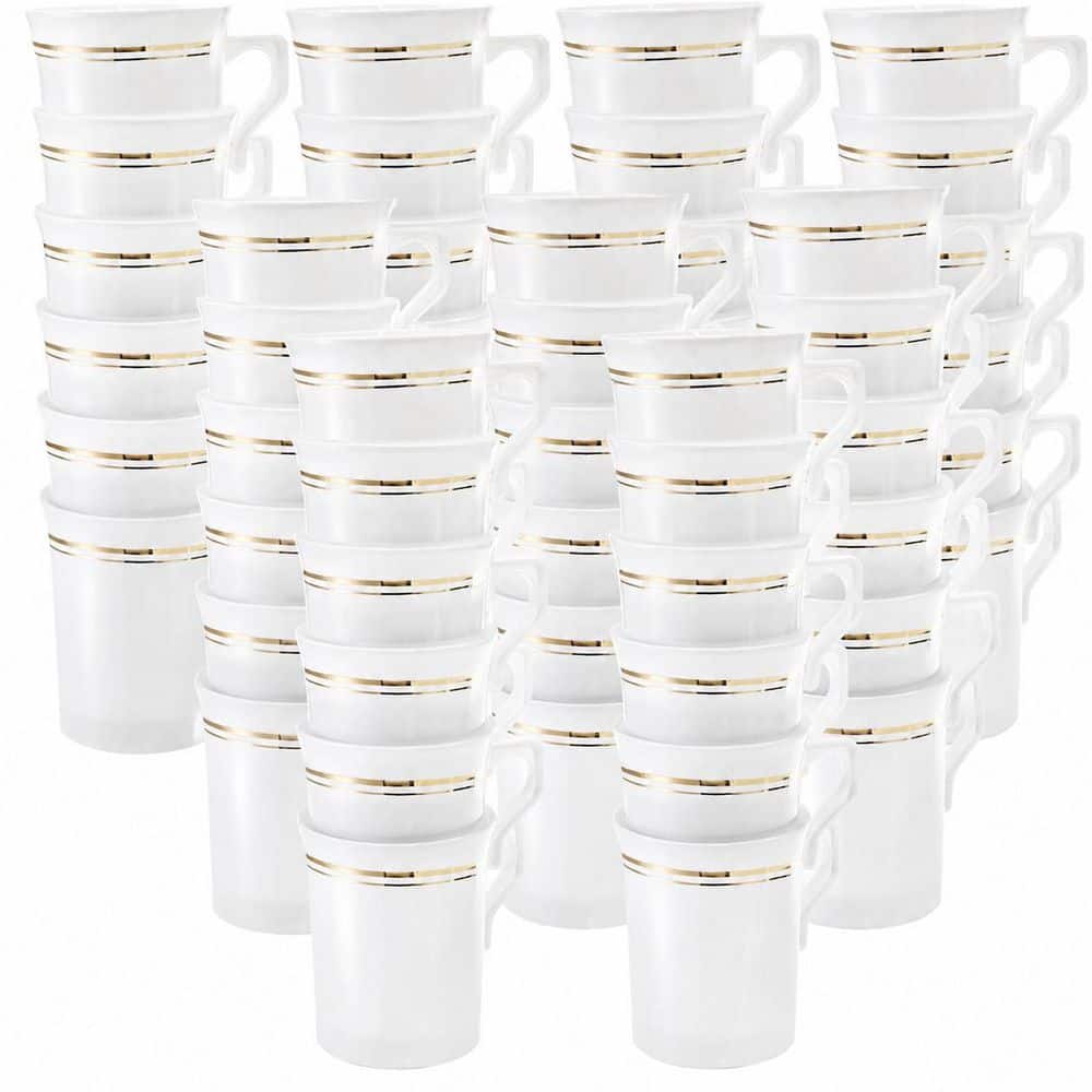 "8 oz. White Plastic Tea Cups (Set of"" Number of Pieces"")" price history on PriceWatchPro