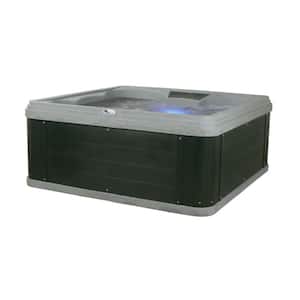 Ariana 6-Person 30-Jet 70-Port Bench-style 240V Spa with Ice Bucket by Aqualife by Strong Spas