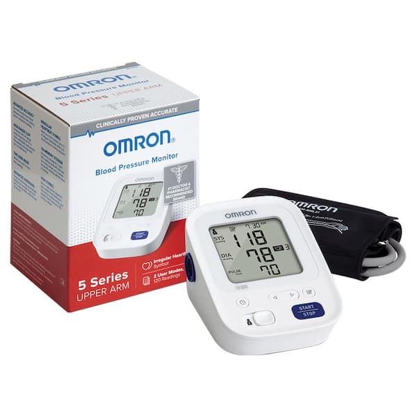 Omron 5 Series Upper Arm Blood Pressure Monitor Digital with D