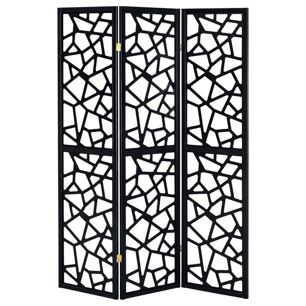 Black 3-Panel Folding Screen price history on PriceWatchPro