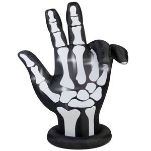 84 in. Inflatable Animated Skeleton Hand