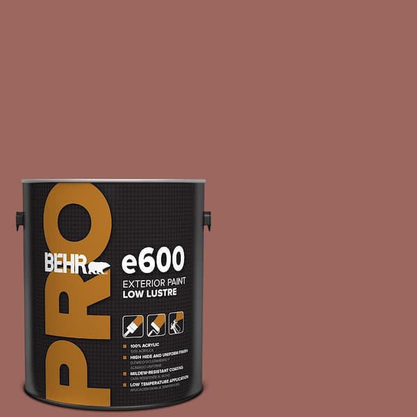 BEHR PRO 1 gal. #ECC-34-3 Terra Cotta Sun Low Luster Exterior Paint