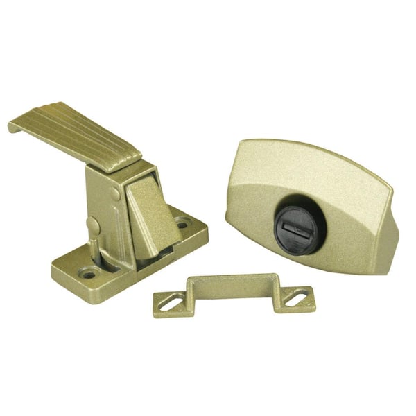 JR Products Gold Non-Locking Privacy Latch