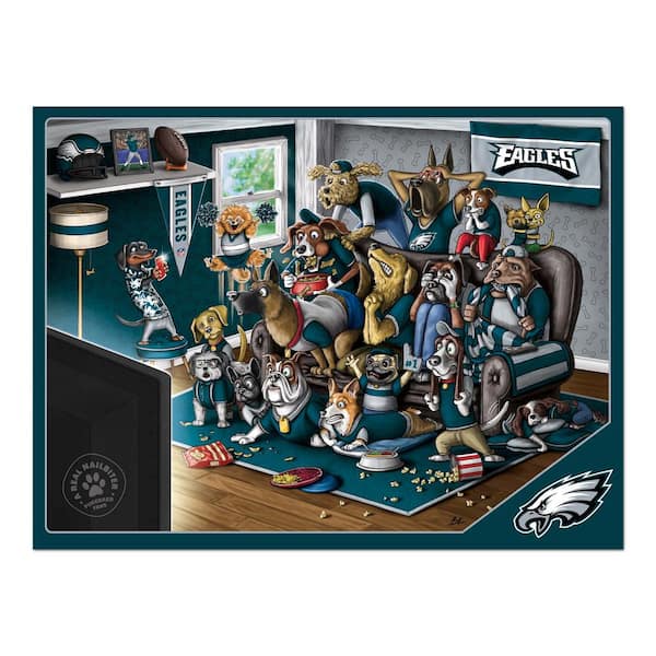 Team Sports America Philadelphia Eagles NFL Vintage Linen Garden