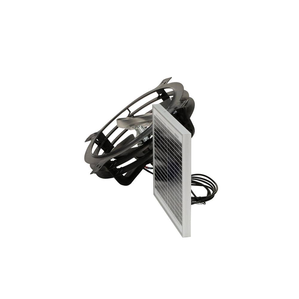 800 CFM Solar Powered Roof Mount Gable Fan