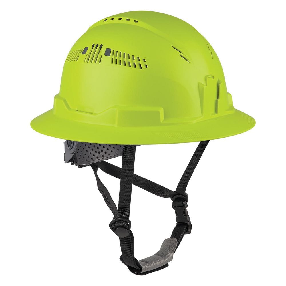 Ergodyne Skullerz Vented Full Brim Lime Type 2, Class C - Safety