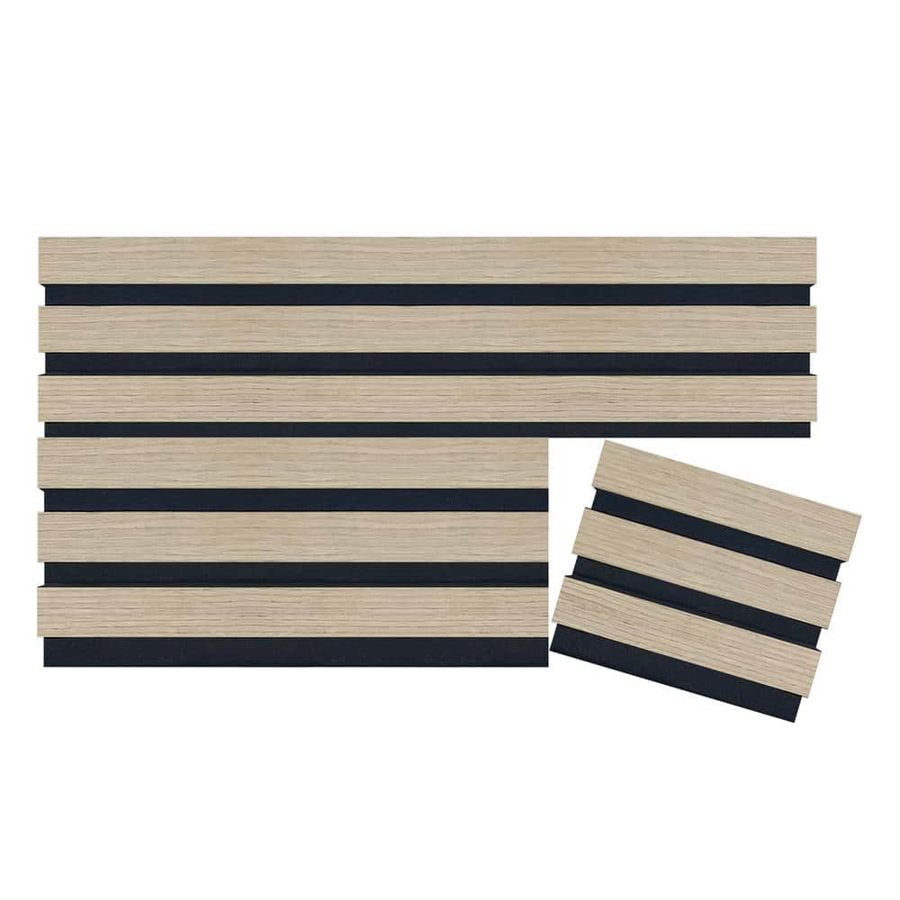 4.6 in. x 4.7 in. x 0.875 in. Oak Style Square Edge MDF Decorative Acoustic Wall Panel (Sample/0.15 sq. ft.) price history on PriceWatchPro