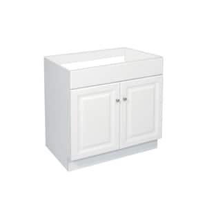 Wyndham 24 in. 2-Door Bath Vanity Cabinet Only in White (Ready to Assemble)