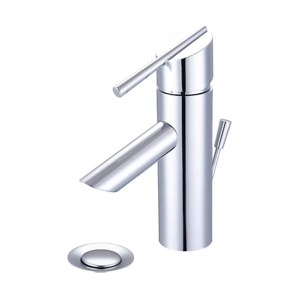 Olympia Faucets i2v Single Hole Single-Handle Bathroom Faucet in Polished Chrome