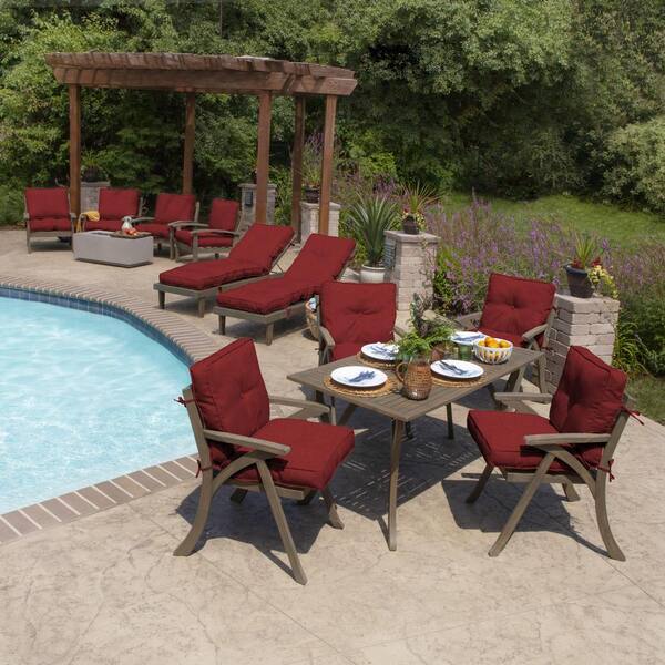 ARDEN SELECTIONS Plush PolyFill 21 in. x 20 in. Outdoor Dining