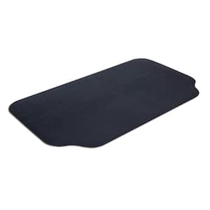 36 in. x 63 in. Black Under-the-Grill Protective Deck and Patio Mat