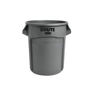 Brute 20 Gal. Round Vented Trash Can with Lid