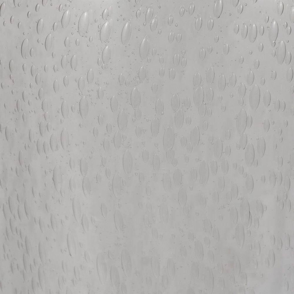Elegant 22" Clear Glass Bubble Floor Vase