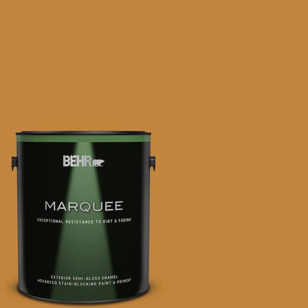 BEHR MARQUEE 1 gal. #M260-7 Back to School Semi-Gloss Enamel Exterior Paint & Primer