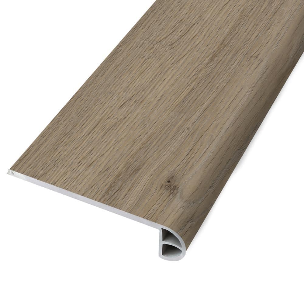Waterproof Rigid Core Flush Stair Nosing in the color Elevation 0.98 in. T x 4.33 in. W x 94 in. L price history on PriceWatchPro