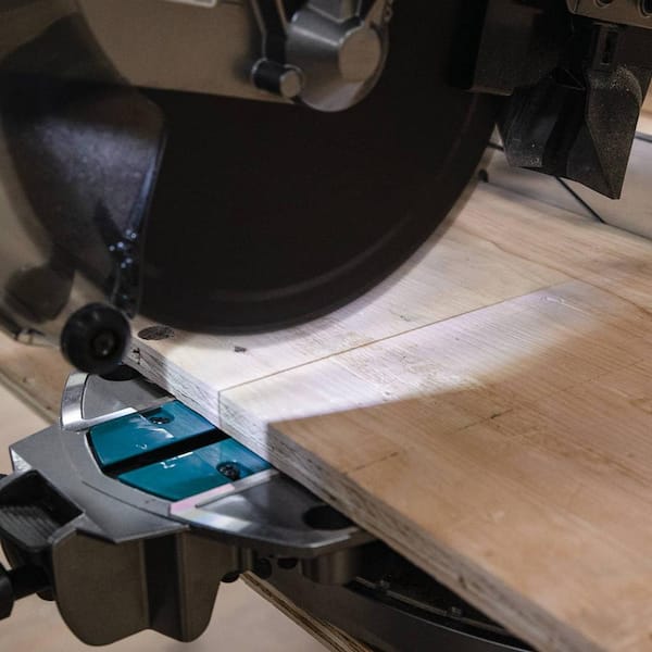 Makita - 40V max XGT Brushless Cordless 10 in. Dual-Bevel Sliding Compound Miter Saw Kit, AWS Capable (4.0Ah)