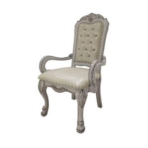 Design Toscano The Carlisle Louis XV Walnut Brown Arm Chair (Set
