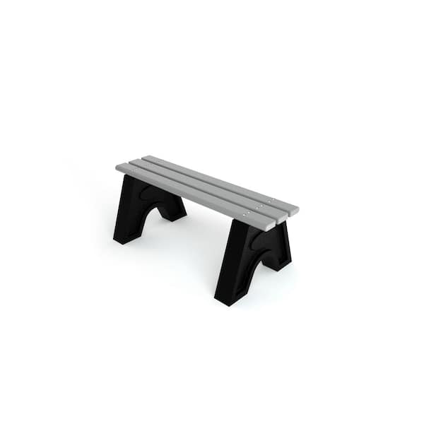 Frog Furnishings 4 ft. Sport Bench - Gray