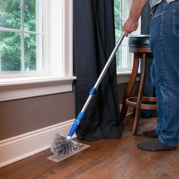 120° Rotating Corner Brush 110cm Long Handle Floor Groove Broom Dust  Scraper Brush Floor Carpet Cleaner Sweeper Wash Mop Household Cleaning Tool