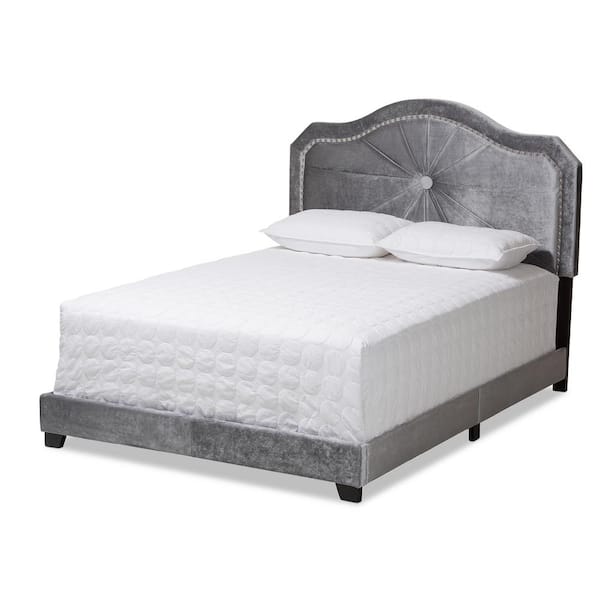 Baxton Studio Embla Gray Queen Bed