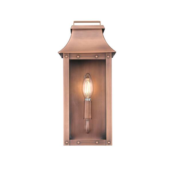 Acclaim Lighting Manchester Collection 1-Light Copper Patina