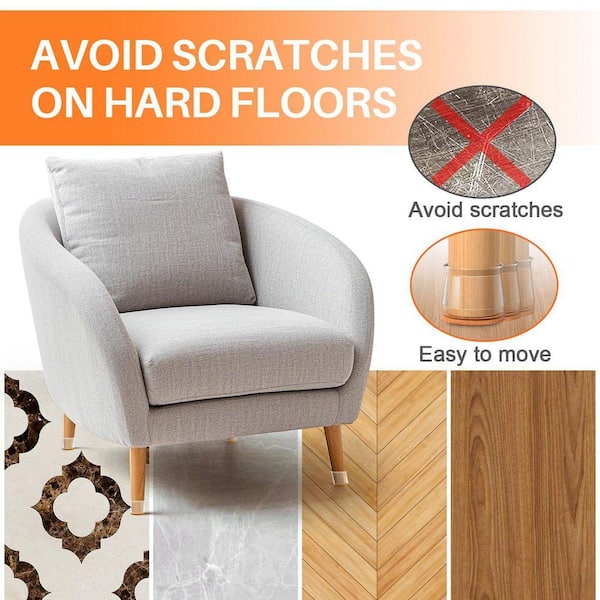 hardwood floors slip on pads for chair legs